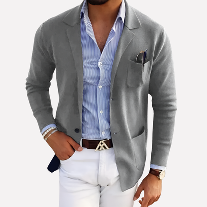 LEGEND Men's Knitted Blazer