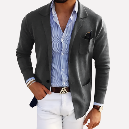 LEGEND Men's Knitted Blazer