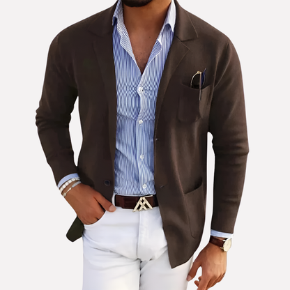 LEGEND Men's Knitted Blazer