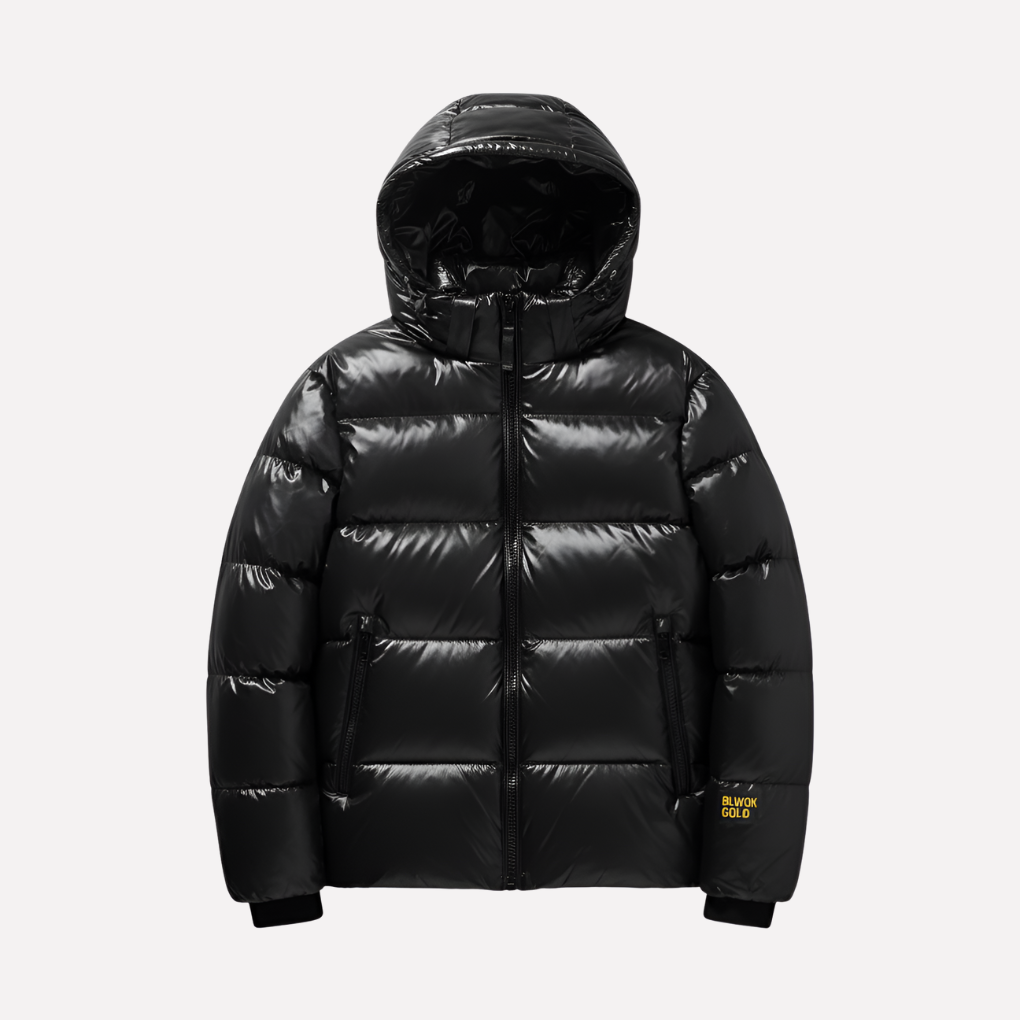 Men's Padded Jacket with Hood