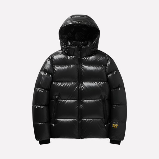 Herren-Steppjacke mit Kapuze