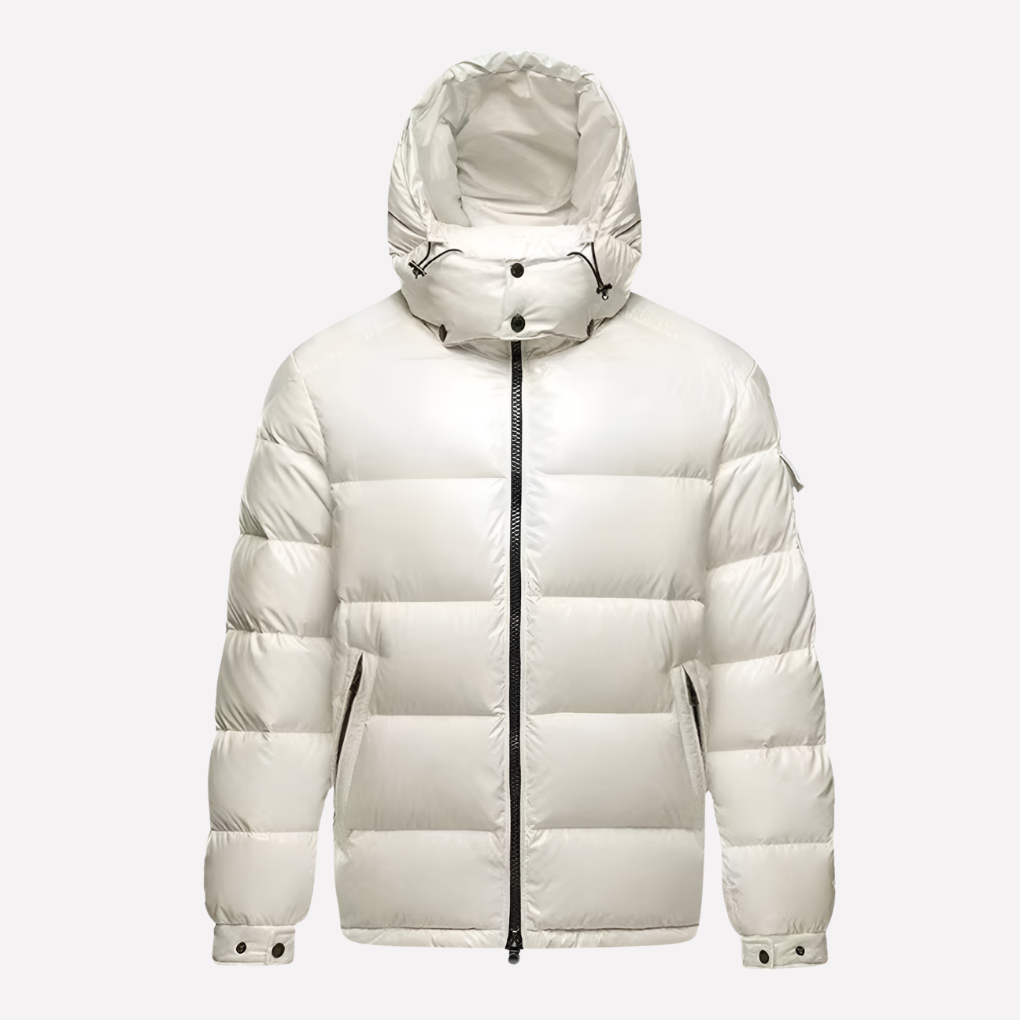 Men's Padded Jacket with Hood