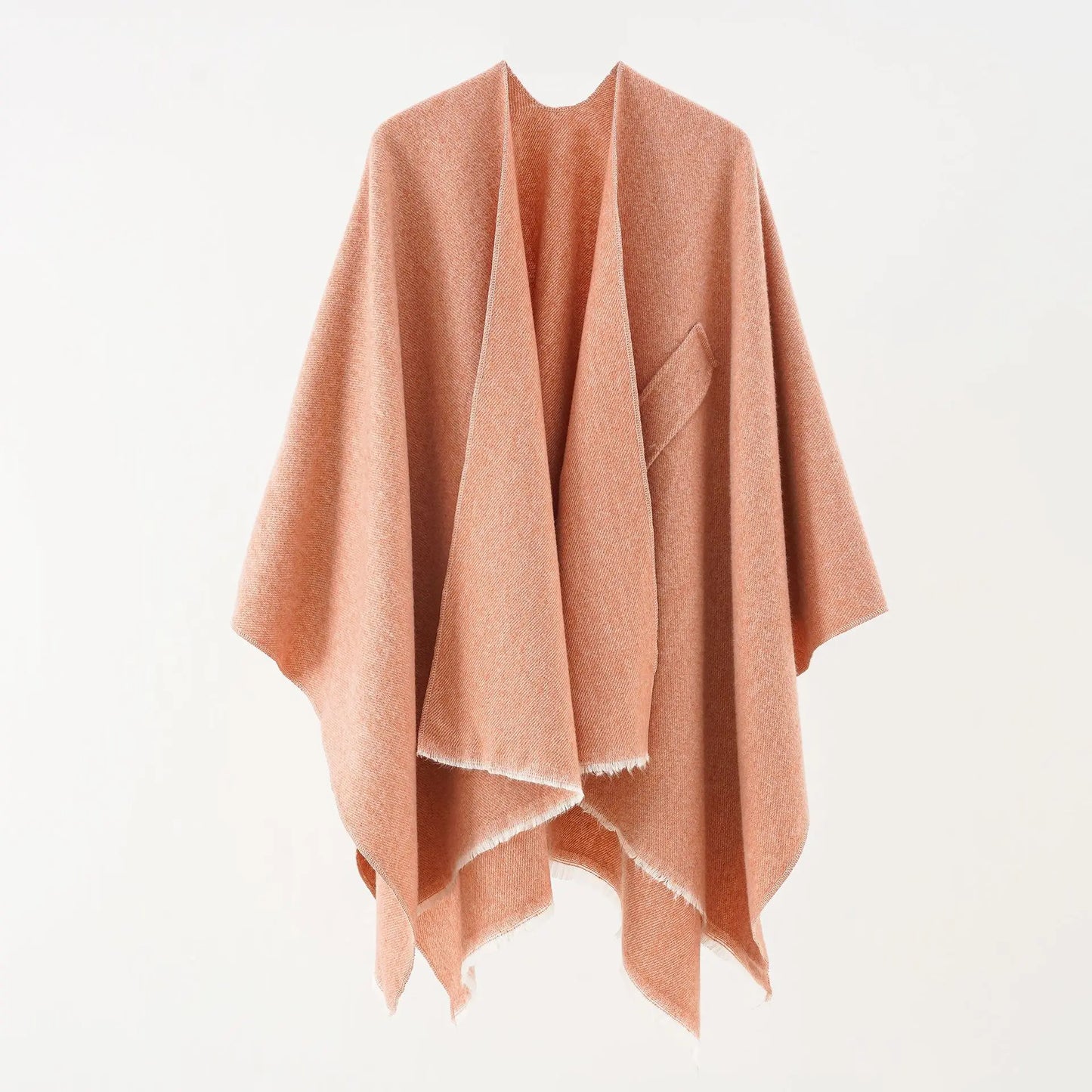 Chic Cotton Cape Throw Poncho - Regina