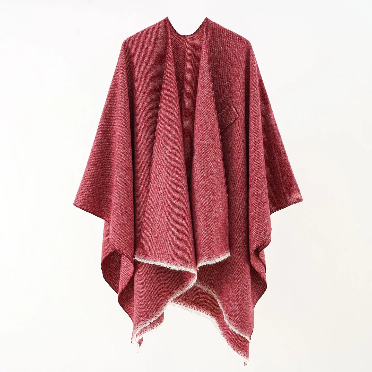 Chic Cotton Cape Throw Poncho - Regina