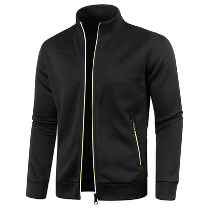 Christian | Windproof men's gilet with pockets and stand-up collar