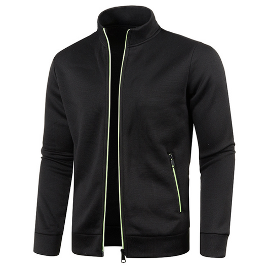 Christian | Windproof men's gilet with pockets and stand-up collar