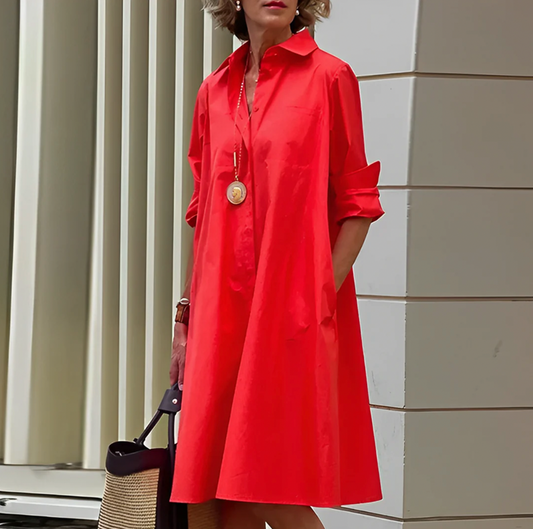 Classic Elegant Blouse Dress - Didi