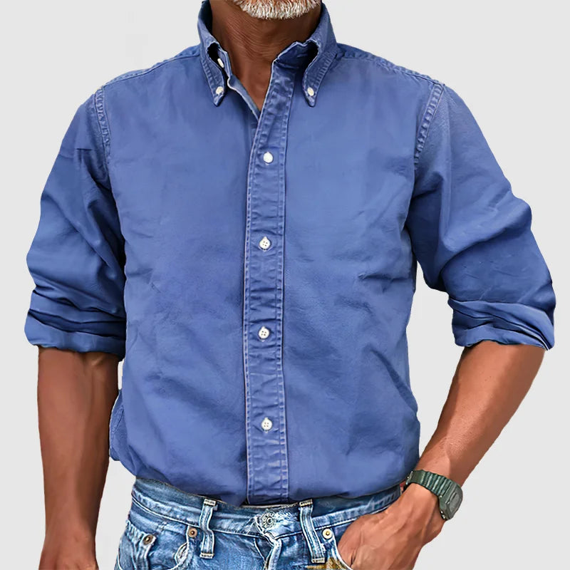 Classic Men's Long Sleeve Shirt - Timothy