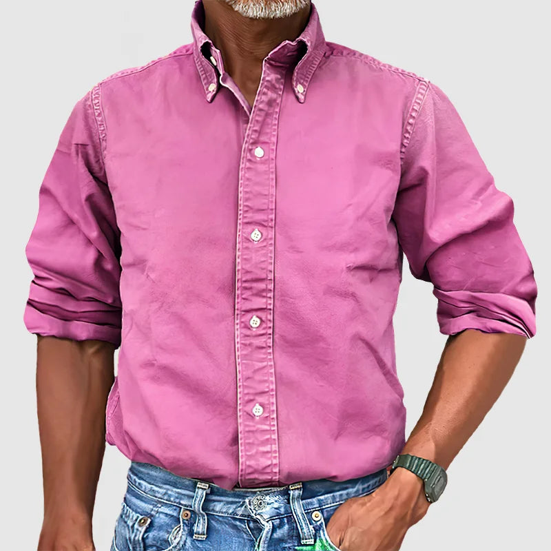 Classic Men's Long Sleeve Shirt - Timothy