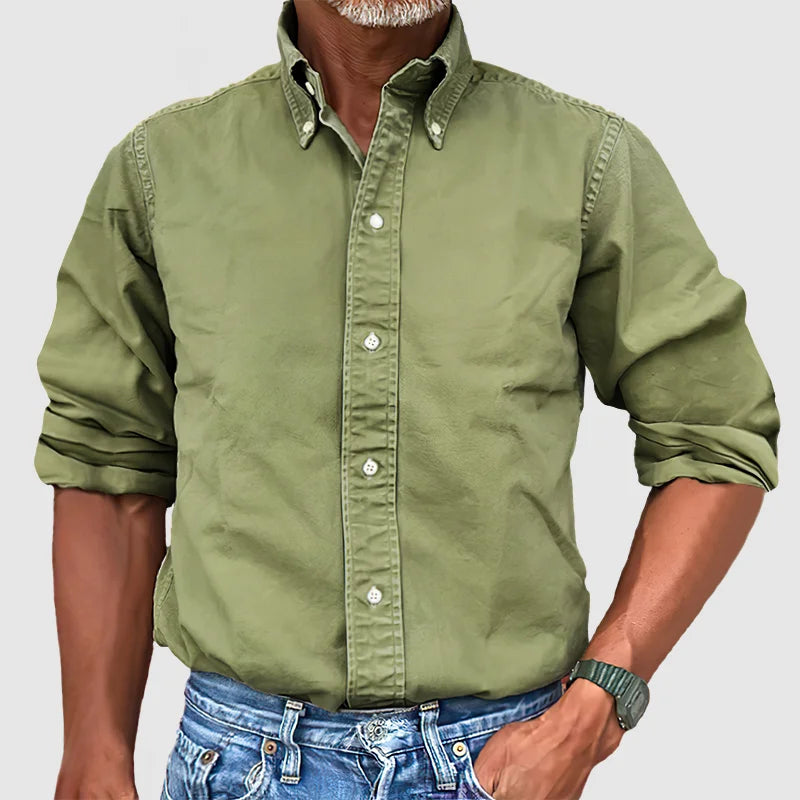 Classic Men's Long Sleeve Shirt - Timothy