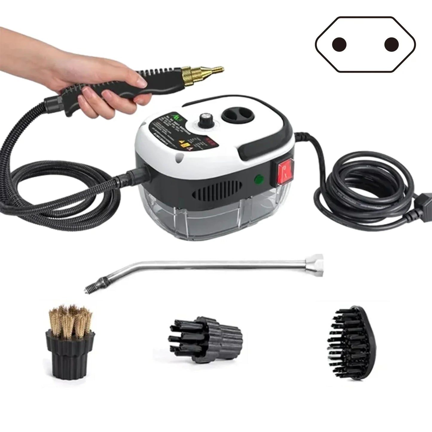 Cleenerz - Innovative Steam Cleaner 2500W for Car and Home