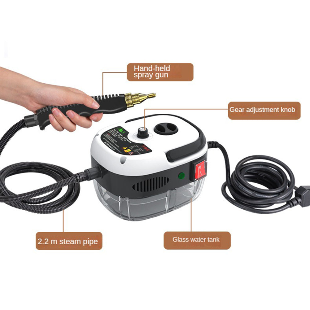 Cleenerz - Innovative Steam Cleaner 2500W for Car and Home