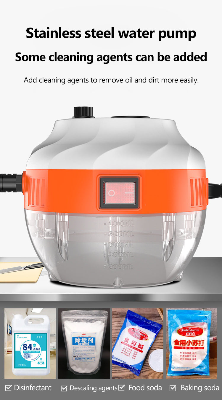 Cleenerz - Innovative Steam Cleaner 2800W for Car and Home
