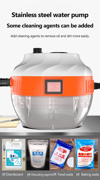 Cleenerz - Innovative Steam Cleaner 2800W for Car and Home