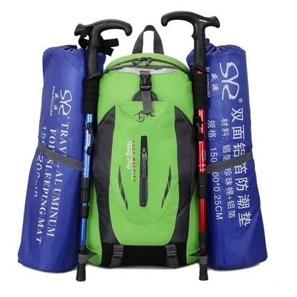 Clotilde - Waterproof Outdoor Travel Backpack with Multiple Pockets