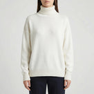 Geribbelde coltrui – casual stijl met lange mouwen