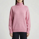 Geribbelde coltrui – casual stijl met lange mouwen
