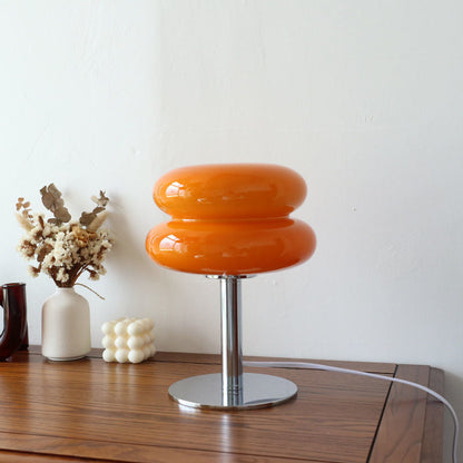 Colored Glass LED Table Lamp