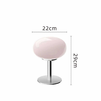 Colored Glass LED Table Lamp
