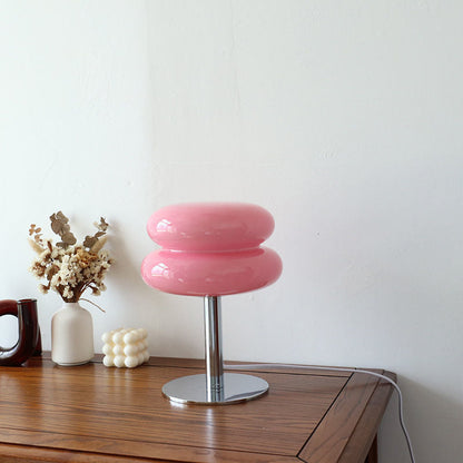 Colored Glass LED Table Lamp