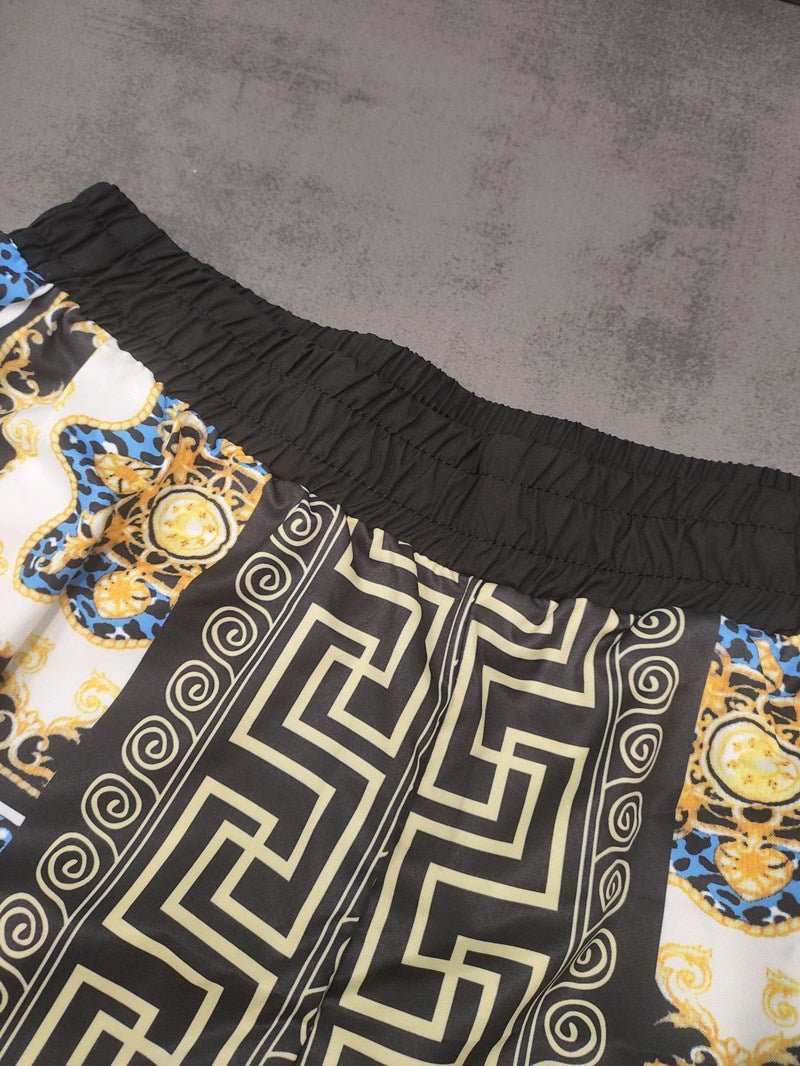 Colorful Hawaiian Two-Piece Clothing Set for Men - Mauricio