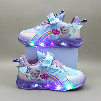 Colorful Light-Up Kids' Sneakers