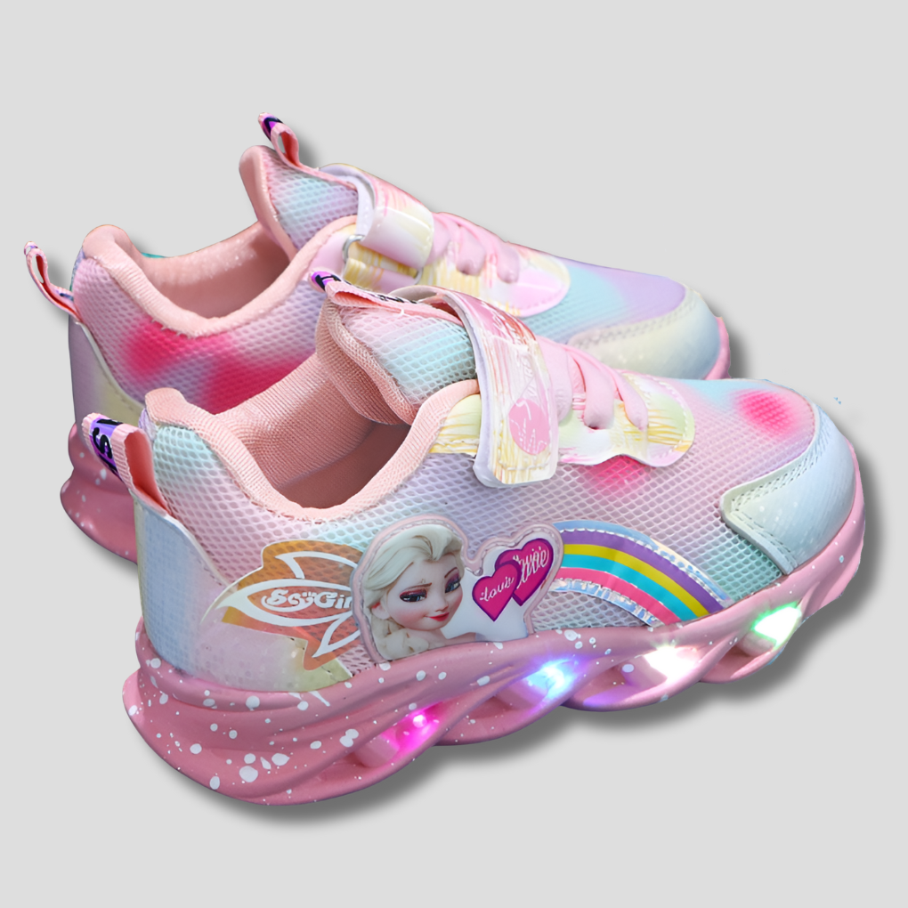 Colorful Light-Up Kids' Sneakers