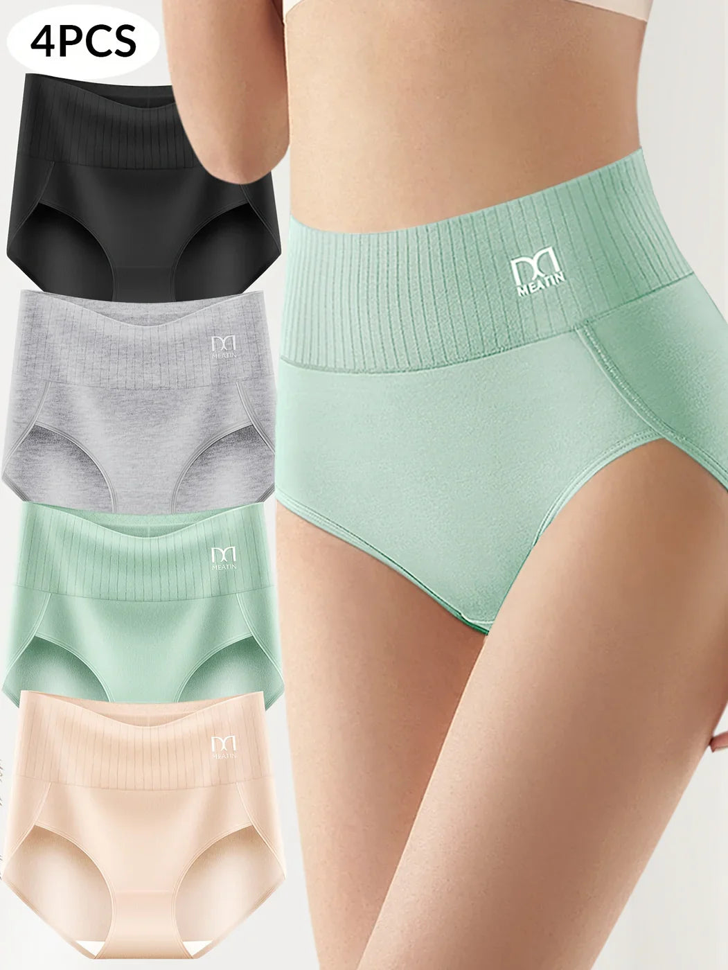 Comfortable High-Waisted Women's Underwear