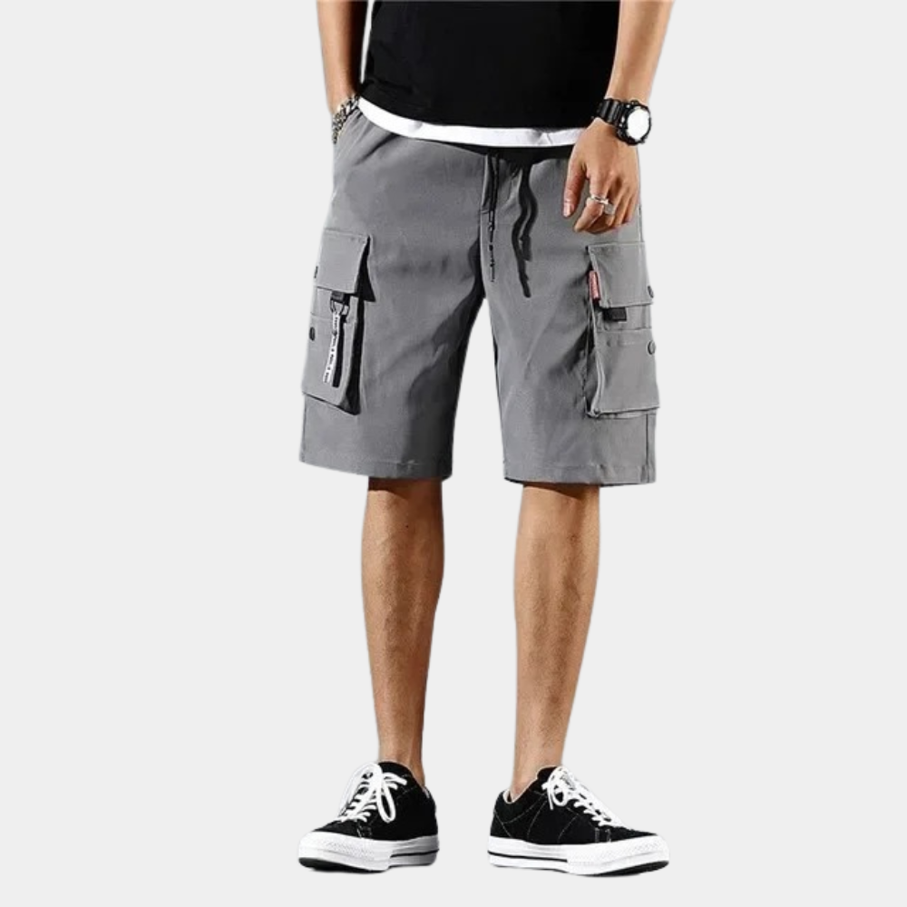 Comfortable Men's Cargo Shorts with Functional Pockets