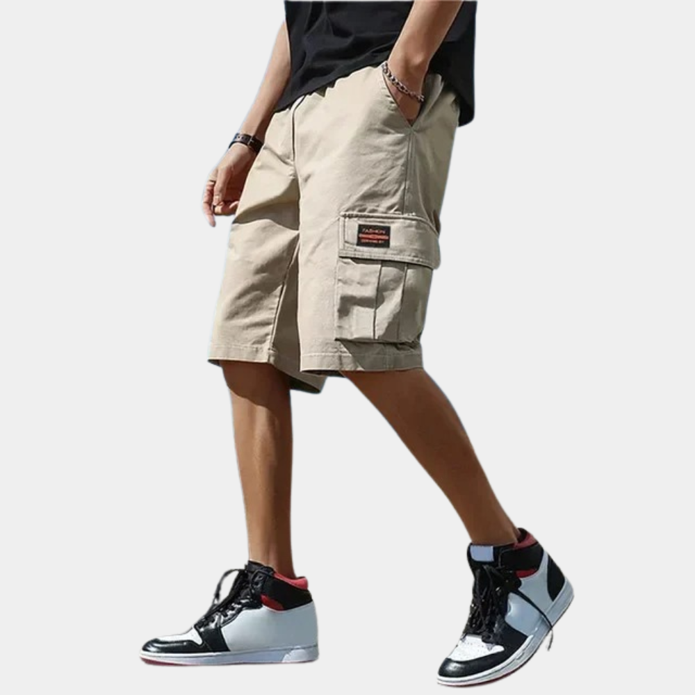 Comfortable Men's Cargo Shorts with Functional Pockets