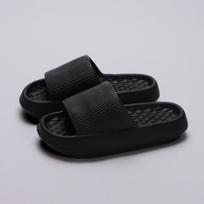 Comfortable Non-Slip Slippers with Checkered Pattern