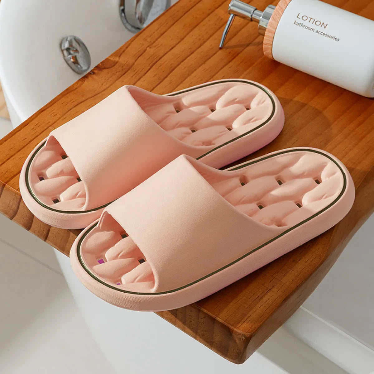 Comfortable Non-Slip Slippers with Thick Sole