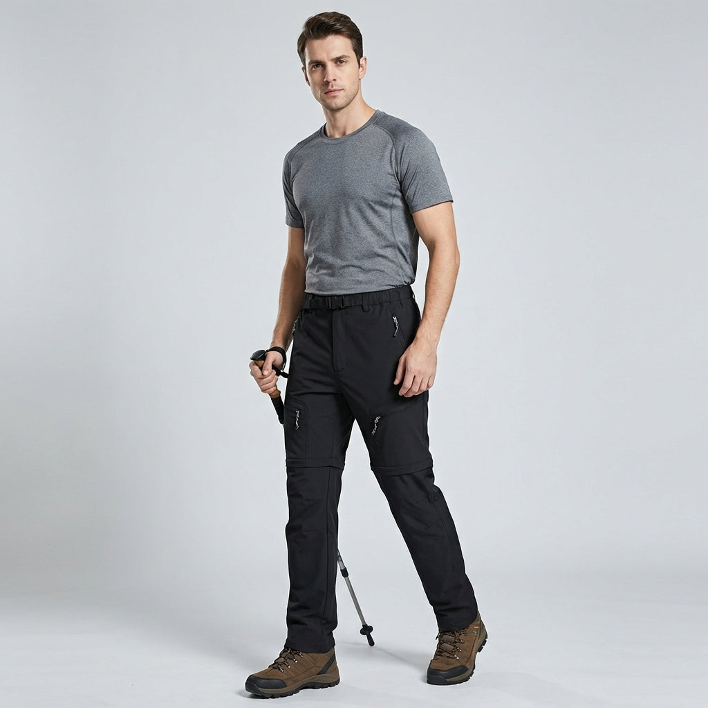 Comfortable Outdoor Zip-Off Pants for Men - Cane