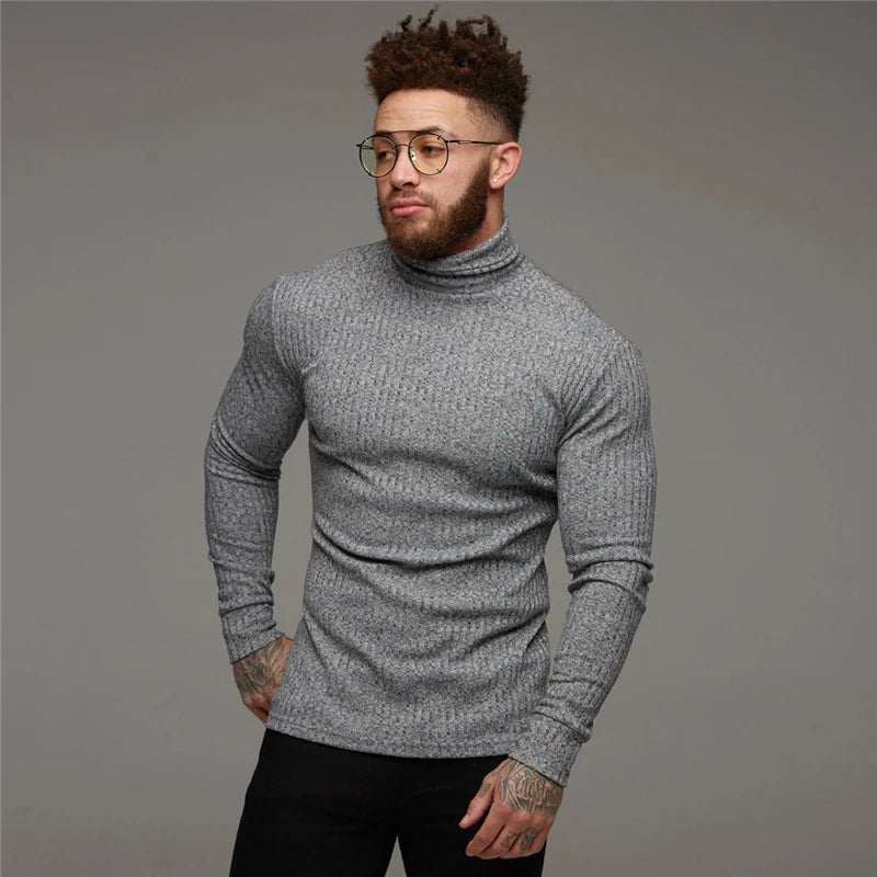 Comfortable Turtleneck Sweater for Men - Adrian