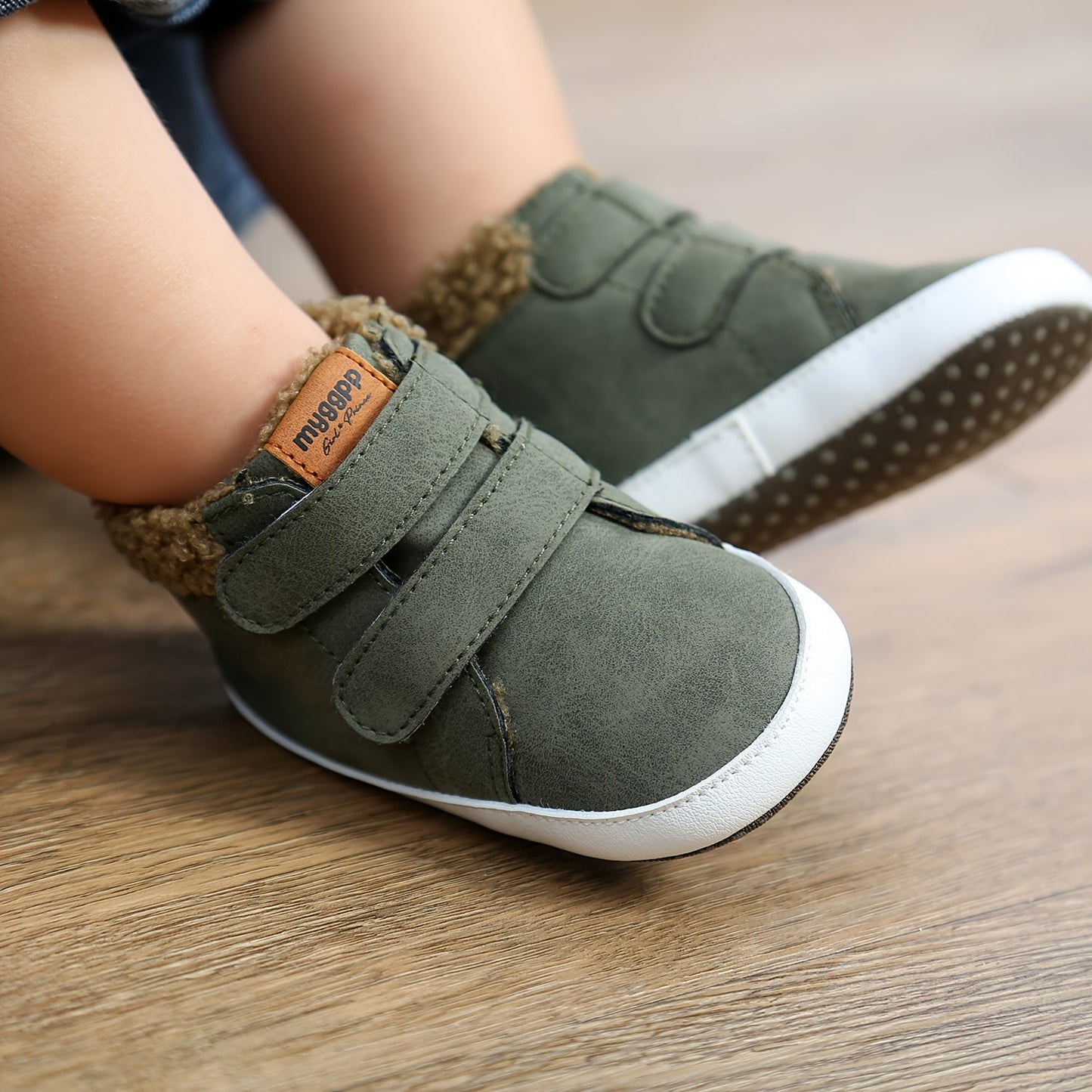 Comfortable Velcro Boots for Baby Boys - Eon
