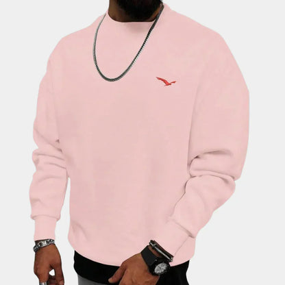 Comfortable and Stylish Men's Sweater Made of Soft Cotton Blend