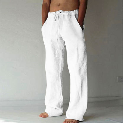 Comfortable casual clothing with high waist and drawstring