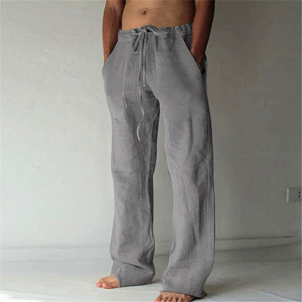 Comfortable casual clothing with high waist and drawstring