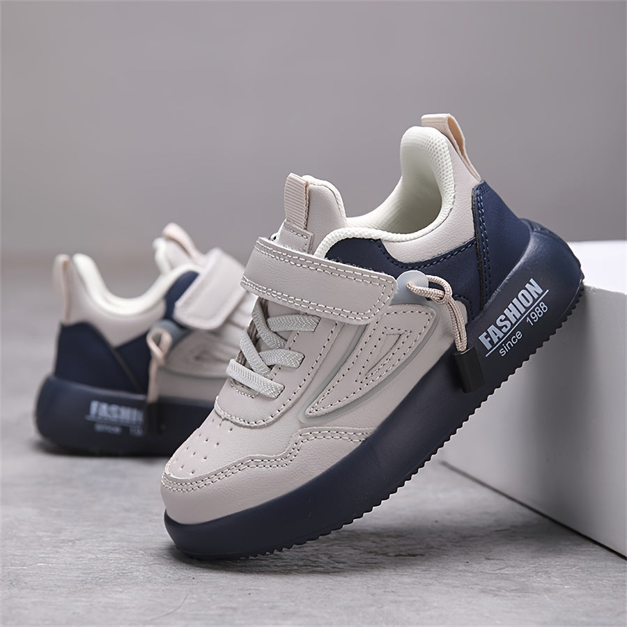 Comfortable non-slip sneakers with soft sole for children - Rusty