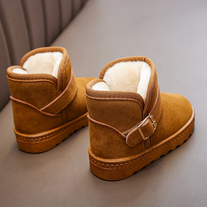 Comfortable snow boots fleece boots for winter - Polly