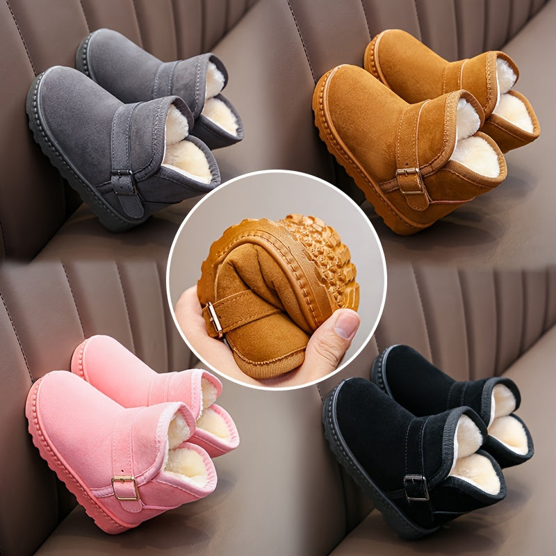 Comfortable snow boots fleece boots for winter - Polly