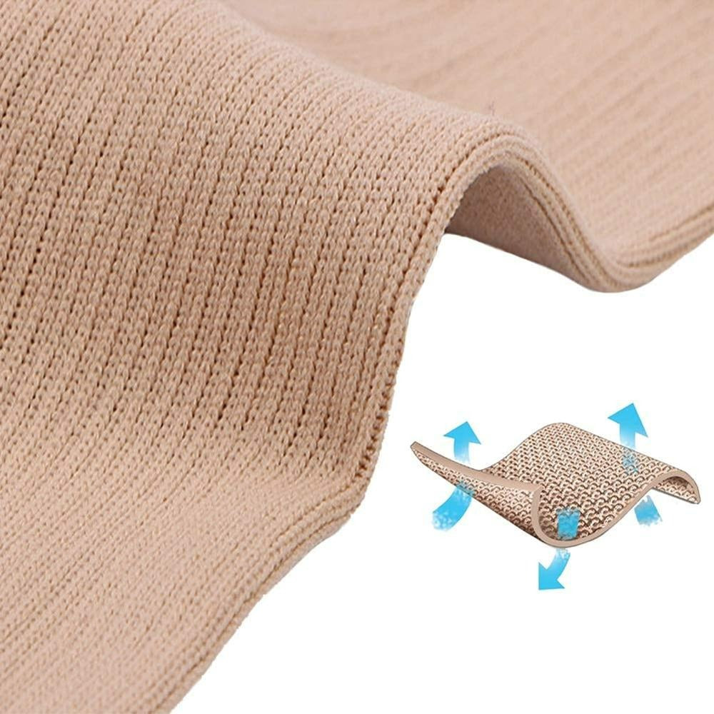 Comfortable support stockings with zipper