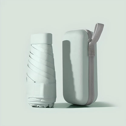 Compact Travel Umbrella and Case