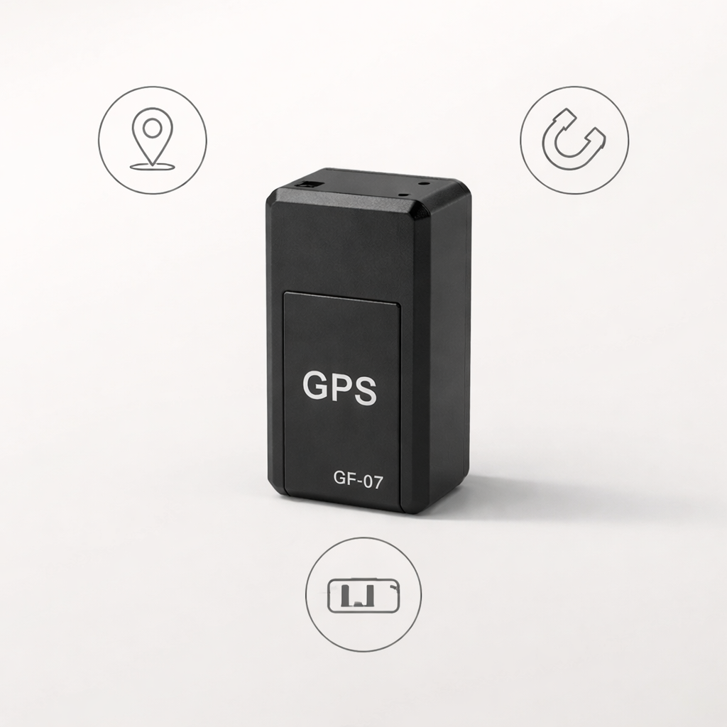 GPS-nyomkövető | mini, mágneses | valós idejű nyomkövetés