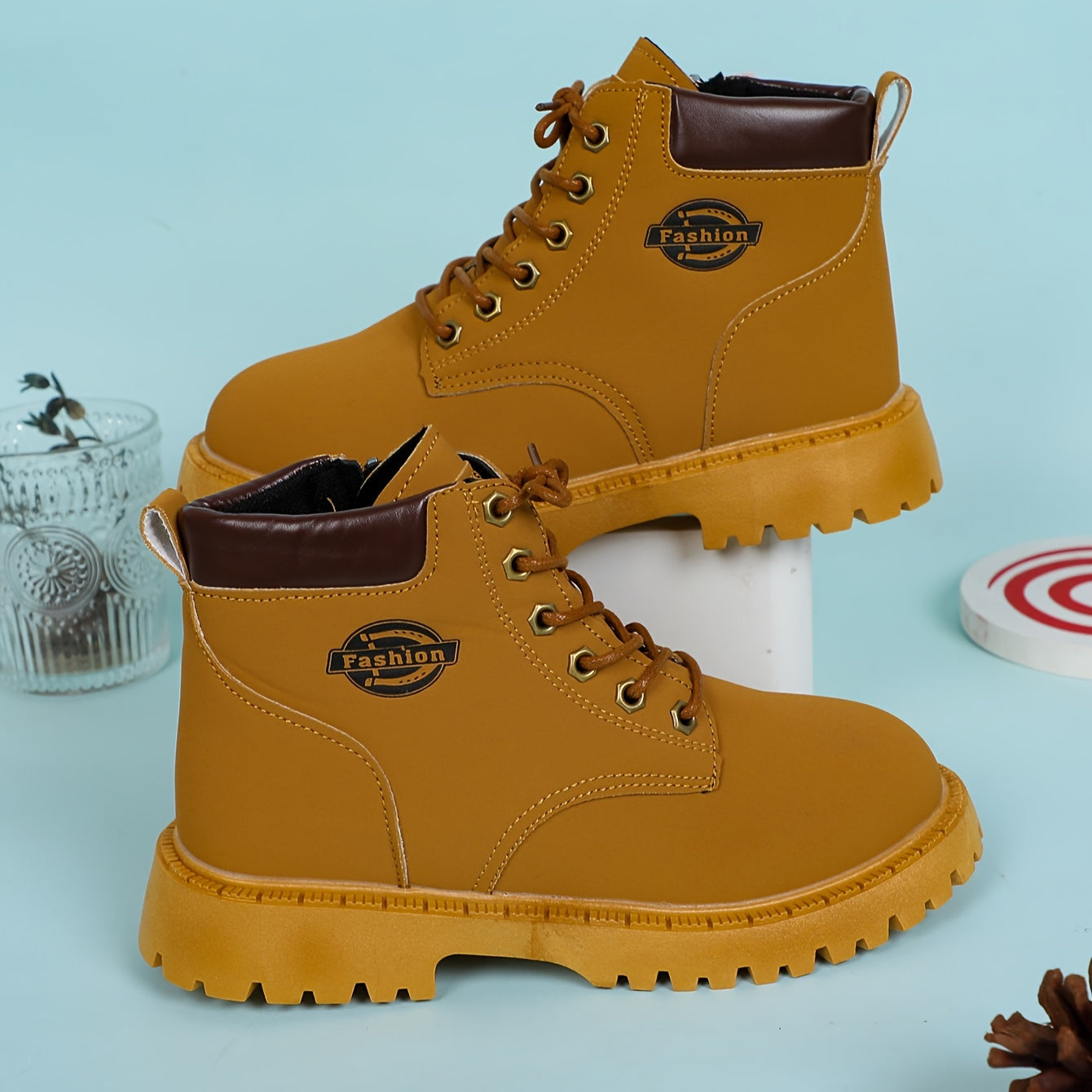 Cool boys' boots with zipper durable non-slip shoes - Jakob