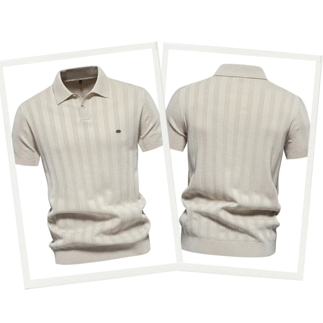 Polo de manga curta elegante para homem – Herold