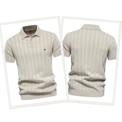 Polo de manga curta elegante para homem – Herold