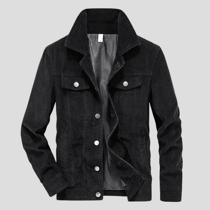 Corduroy Jacket for Men – Slim Fit with Streamlined Style
