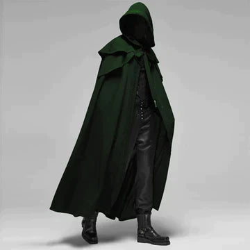 Long hooded cloak - gothic style