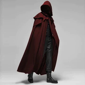 Long hooded cloak - gothic style